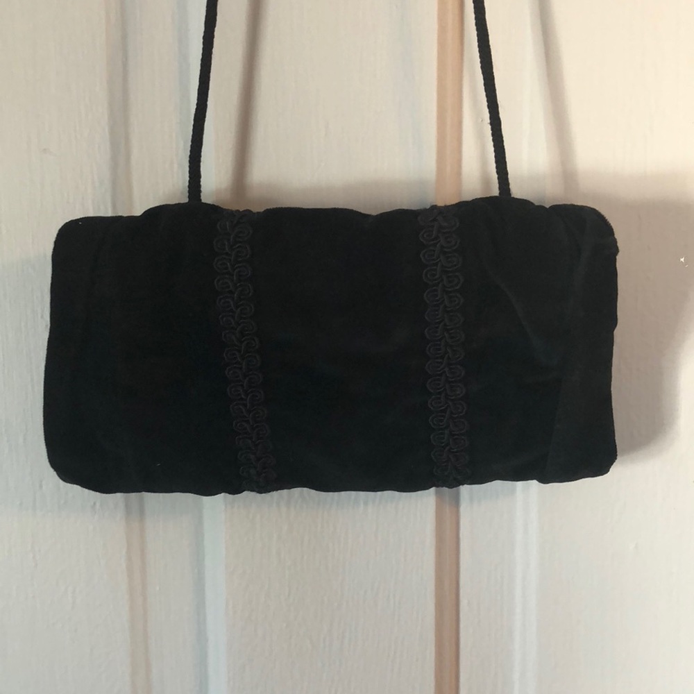 Black Velvet Dress Muff for Girls